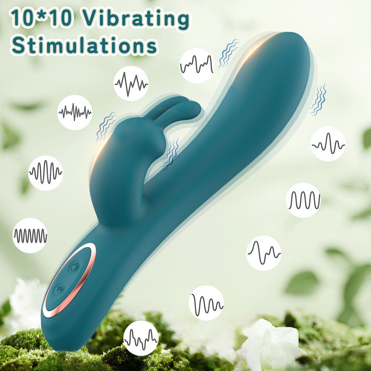Emma SWAN‑2 rabbit vibrator main product shot