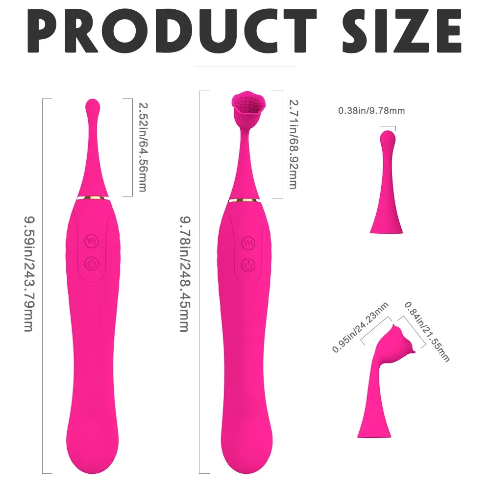 Product size dimension chart
