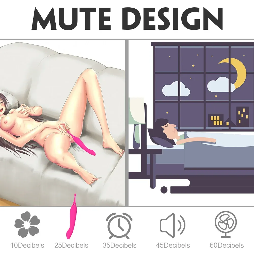 Whisper mute quiet design