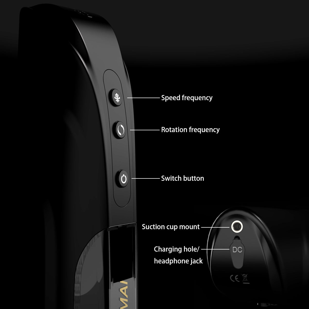 Whole‑body waterproof and easy‑clean TPE inner sleeve demonstration