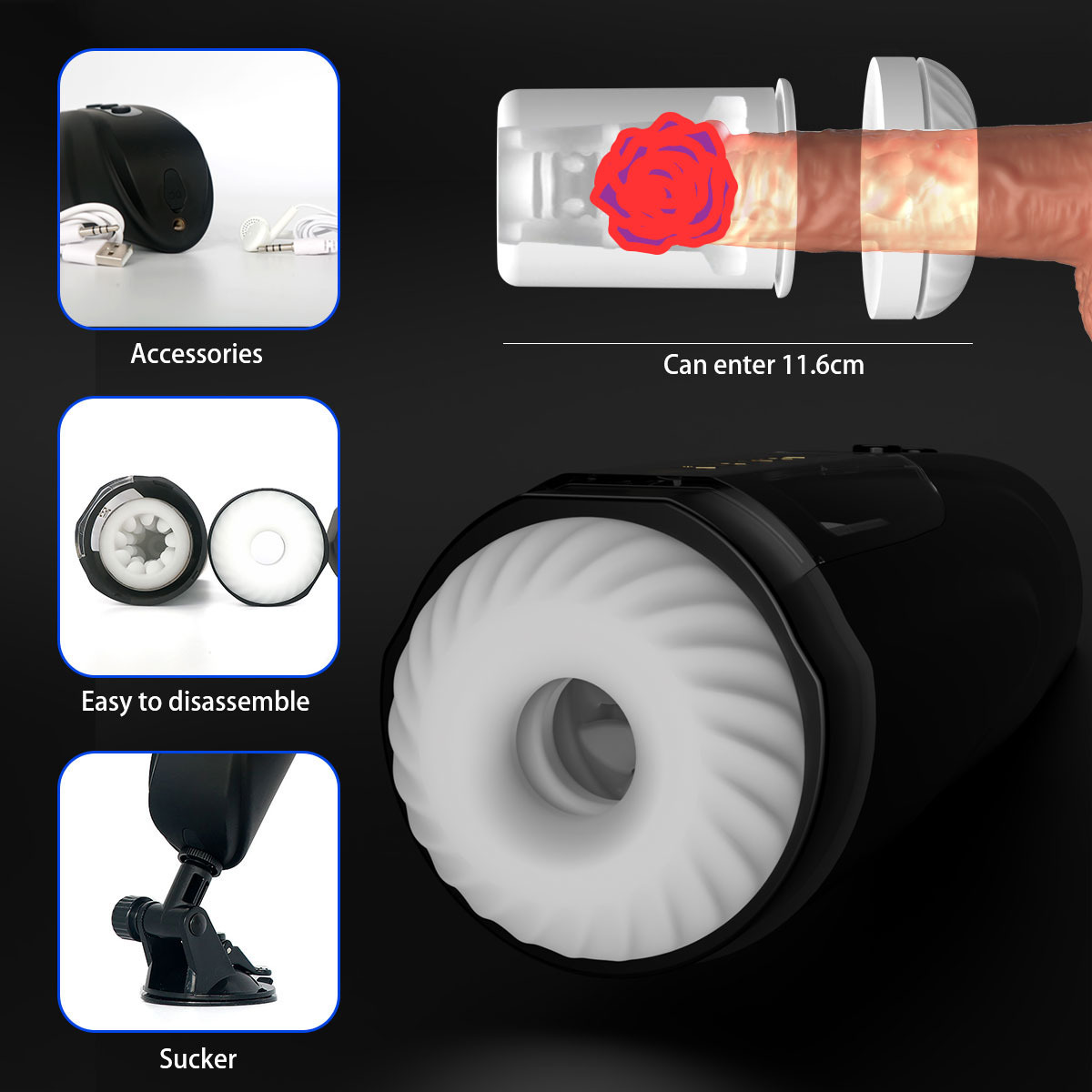 USB magnetic charging multi‑scenario support