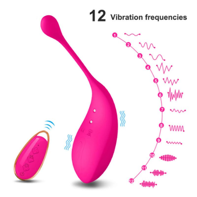 Clover wireless remote vibrating‑egg main product shot
