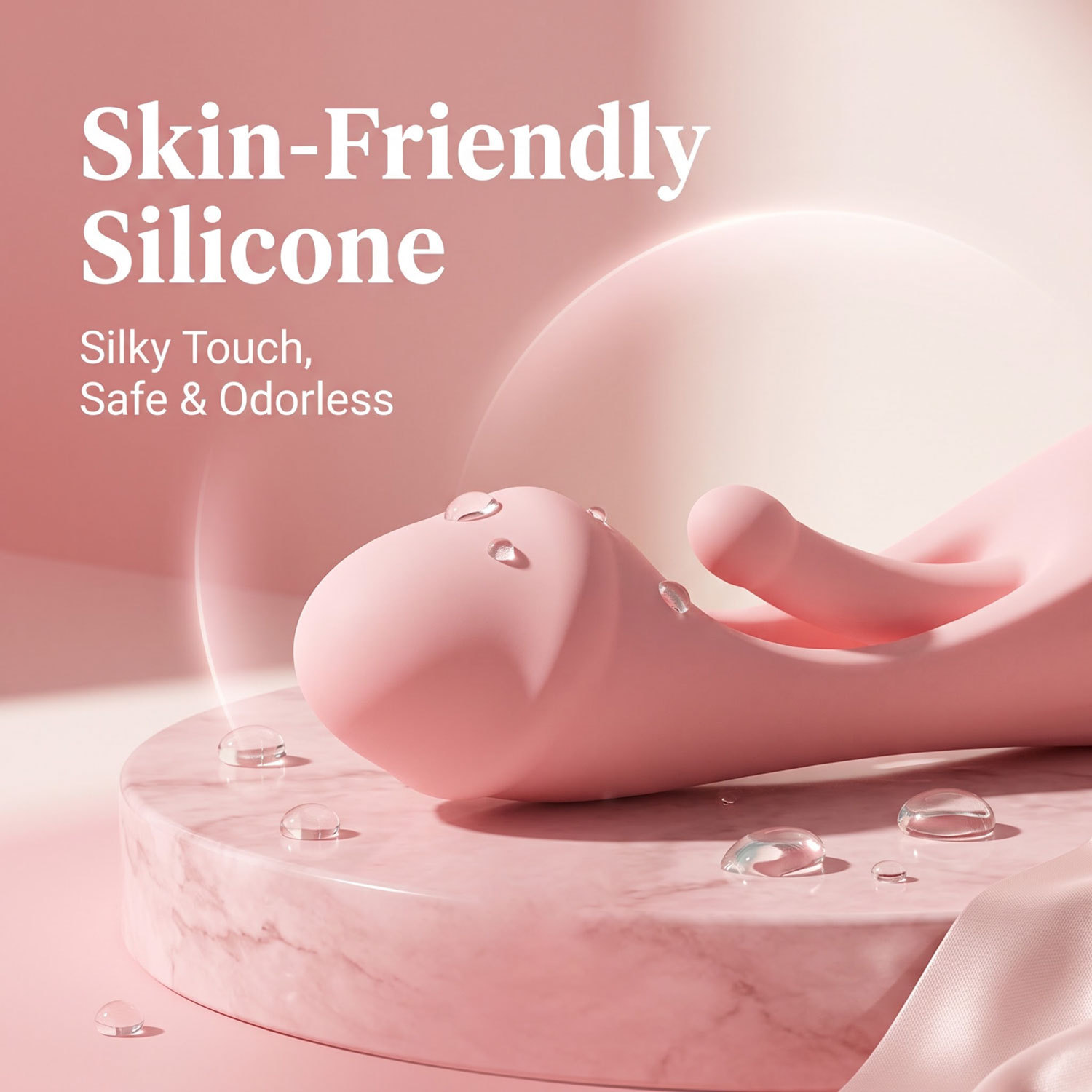 Ergonomic liquid silicone body detail